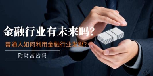 微信公众号付费文章：金融业有未来吗？平常人如何运用金融业发家致富?(附财富密码)-天天有课网