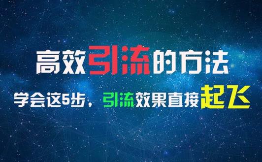 高效率引流的方法，能够帮助你日引300 自主创业粉，一年轻轻松松收益30万，比工作强-天天有课网