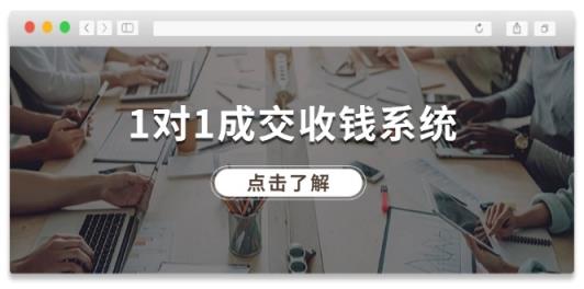 1对1成交收钱系统，全网130万粉丝，十年专注于引流和成交！-天天有课网