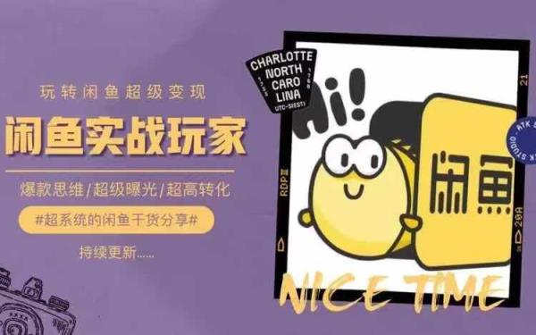 从0到1系统软件轻松玩闲鱼平台转现，教大家关键选款逻辑思维，提高产品曝出及转换率-天天有课网