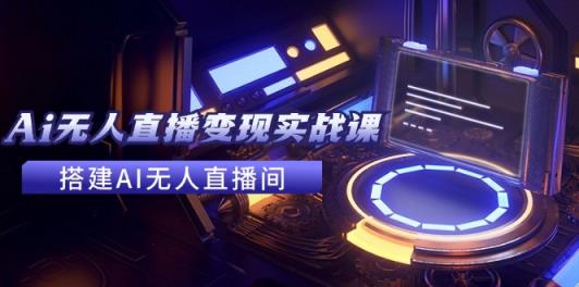 2024全套Ai无人直播变现实战课，搭建AI无人直播间，利用AI赚钱 (24节课)-天天有课网