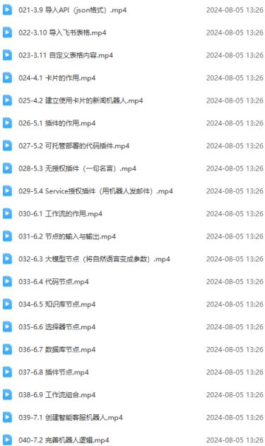 图片[2]-（11990期）Coze-0基础开发 Agent智能体教程：不需要懂编程，做属于自己的对话机器人-中创网_分享中创网创业资讯_最新网络项目资源