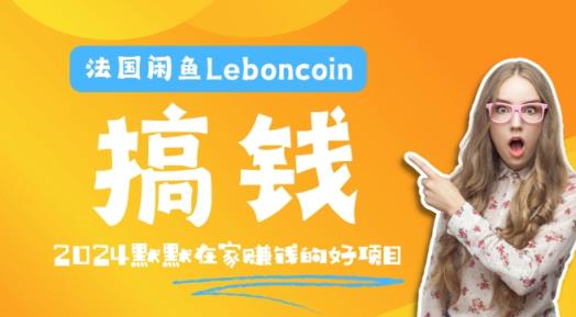 法国的闲鱼平台Leboncoin跨境电子商务实例教程：自然环境电子邮箱手机处理商品提交及总流量，悄悄的挣钱【揭密】-天天有课网