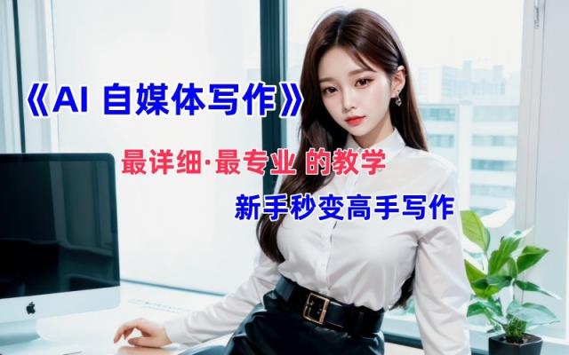 全网最全最细最专业的“AI自媒体写作”教学，新手小白秒变写作高手！-天天有课网