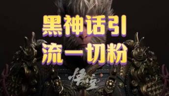 黑神话悟空五分钟打造爆款私域引流视频-天天有课网