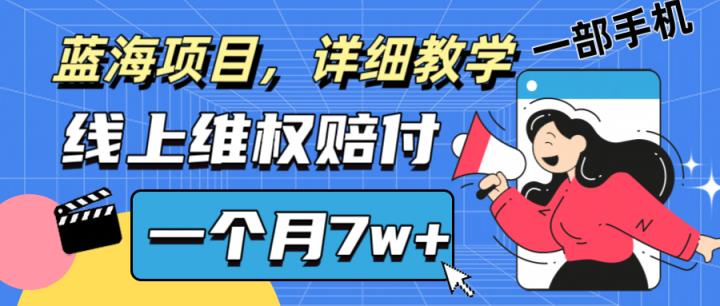 通过线上维权赔付1个月搞了7w+详细教学一部手机操作靠谱副业打破信息差-天天有课网