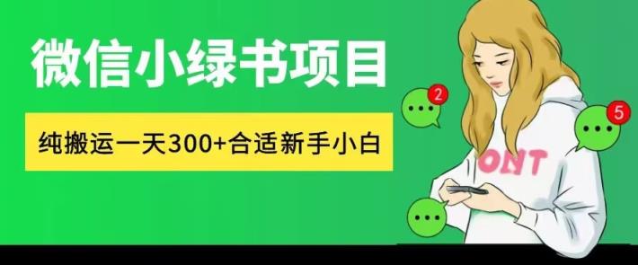 微信小绿书项目，纯搬运，日入300+，每天操作十分钟-天天有课网