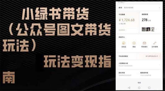 小绿书卖货游戏玩法转现手册-天天有课网